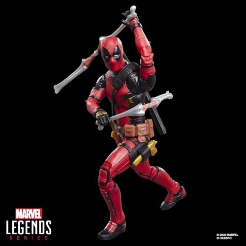 Marvel Legends Series, Dogpool y Deadpool, Deadpool & Wolverine de Marvel Studios, Figuras coleccionables a Escala de 15 cm inspiradas en la película