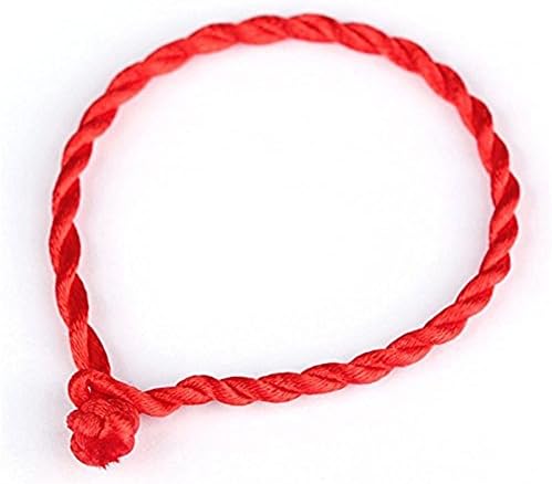 12PCS Lucky String Rope Strap Lucky Red Rope Cord Bracelet
