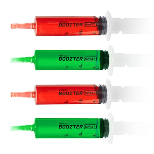 GoPong 50 Pack 2 oz Boozter Reusable jello Shot Syringes