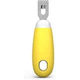 Citrus Zester Tool with Specially Designed Channel Knife to Save Efforts - Ultra Sharp Lemon Zester - Soft-touch Handle Citru