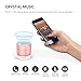Yoobao Mini Portable Wireless Bluetooth Speaker with Built in Microphone, 3.5mm AUX Input, Handsfree Call, TF Card Slot, 3W Compatible iPhone iPad Tablet Laptop Samsung Android Cell Phone - Rose Gold