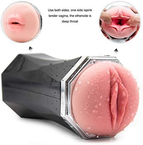 Manual Control Soft Male Mastubration Cups 2 in 1 Artificial Real Pussy Male Air-Sucking Toys for Him Sexy Underwear Toys for Men T Shirt