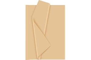 Bouiexye 60 Sheets Kraft Tissue Paper Christmas Tissue Paper Bulk Gift Wrapping for DIY Art Craft Floral Birthday Holiday Bab