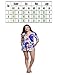 CHARLES RICHARDS CR Women's Floral V-neck 3/4 Sleeve Romper Playsuit
