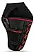 Drill Holster by Bastex - Heavy Duty Belt Worn Right Handed Holder, Fits Most T Handle Drills - Black and Red
