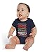 Panoware Funny Baby Christmas Vacation Bodysuit | Shitter's Full, Navy Blue, 0-3 Months