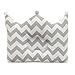 Head Shaping Pillow for Infants by Rockit Parents - Newborn Baby Pillow with Neck Support - Prevents Flat Head Syndrome - 3D Air Mesh and Cotton - Gray and White Crown Shaped - Almohadas para Bebes