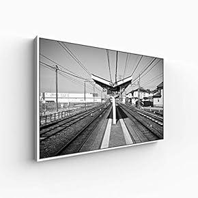 Canvas Wall Art for Living Room, Bedroom Building Framed Canvas Prints for Home Decoration Ready to Hang - 16x24 inches