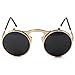 Sunny&Love Small Retro Steampunk Circle Flip Up Glasses/Sunglasses