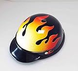 Helmet for Dogs, Cats and All Small Pets, Pet Accessory - Flame for small dogs 5-10 lbs.