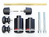 OES Frame Sliders Swingarm Spools Fork Sliders 2017 2018 2019 Yamaha FZ09 FZ-09 MT-09 (Red)