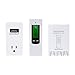 Anself RF 433MHz Wireless Thermostat Plug Automatic Temperature Controller Plug &Play Remote Control