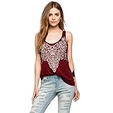 Sunward(TM) Sexy Women backless Printing Vest Sleeveless Blouse