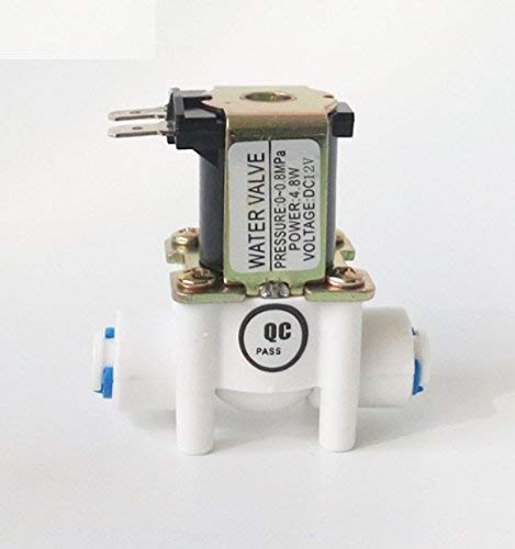 Electric Solenoid Valve Magnetic DC 12V Water Air Inlet Flow Switch 1/4" Quick Access General Access 12v (12v Normally Closed) - Thumbnail 3