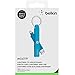 Belkin MIXIT Lightning to USB Keychain with 2.4 Amp Lightning ChargeSync Cable for iPhone, iPad and iPod (Blue)