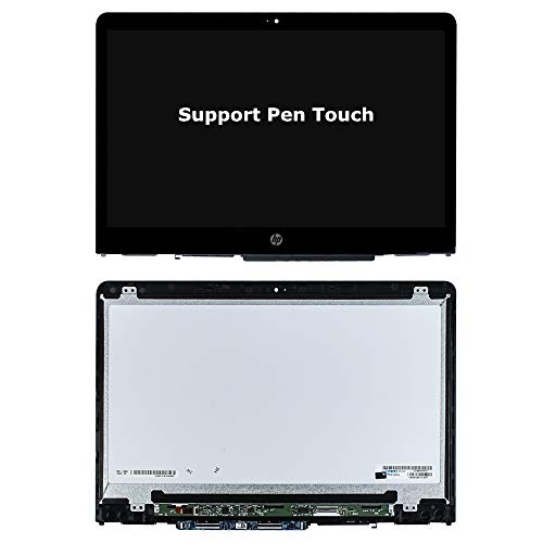 NBPCLCD Screen Replacement 925447-001 924297-001 for HP Pavilion X360 14M-BA011DX 14M-BA114DX 14M-BA013DX 14M-BA014DX 14-BA003LA 14-BA253CL 14" 1080p LCD Display Touch Screen + Digitizer Control Board - Thumbnail 7