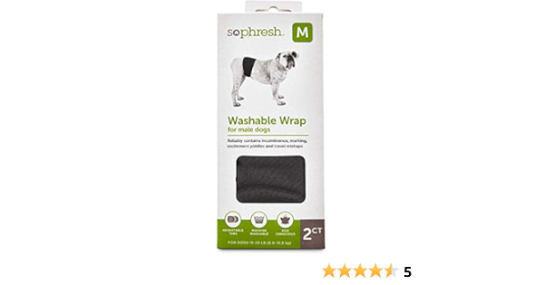 petco male dog wraps