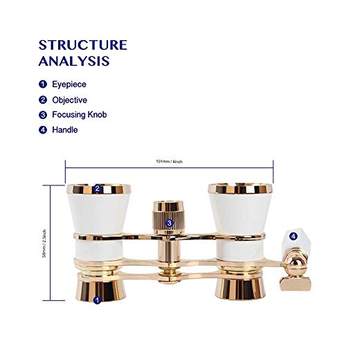 3 Glasses+Binoculars+Theater+Binocular+Lightweight
