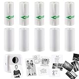 HuiJuKeJi 10 Rolls Thermal Inkless Printing Paper