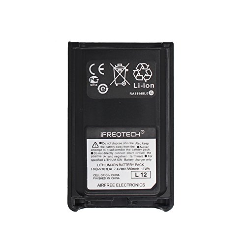 FNB-V103LI Battery for Vertex VX-230 VX-231 VX-234 VX-228 FNB-V103LIA 1380mAh