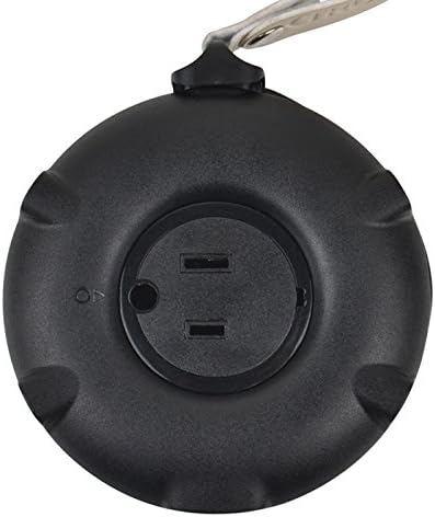 Camping & Hiking Tool - Safety & Survival Tool - Donut Conversion Plug Socket Portable Global Universal USB Charger Camping Travel Tool - (Color: Black)