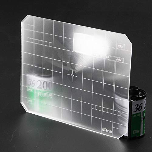 Ultra Light 2 in 1 Integrated Ground Glass Fresnel Focusing Screen for Wista Toyo Horseman Sinar Shen Hao Tachihara Linhof 4x5 Large Format Camera