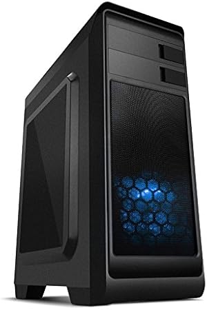 Nox Modus - NXMODUSB - Caja PC, USB 3.0, Color Negro, LED Azul: Nox: Amazon.es: Informática