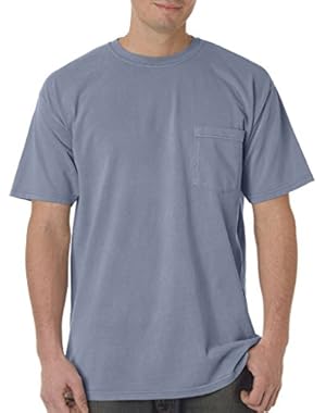 6030 - Garment Dyed Short Sleeve Shirt with a Pocket