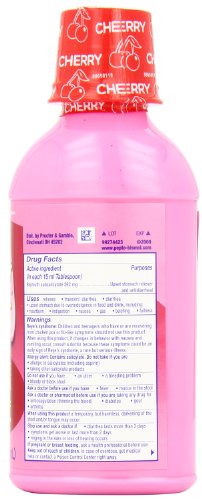 Pepto-Bismol Cherry Liquid, 16 Oz (Pack of 3) - Upset Stomach & Diarrhea Relief - Image 4