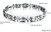 LOVE Beauties Women's 9MM Titanium Magnetic Bracelet in a Nice Gift Box, Anti-Fatigue, Pain Relief