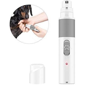 pet nail rechargeable grooming electric smoothing clipper noise grinder gentle claw usb supplies low care paws shaping painless rabbits trimming