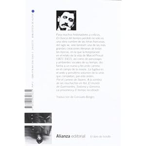 En busca del tiempo perdido 6. La fugitiva (Spanish Edition)