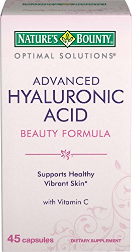 Optimal Solutions, Advanced Hyaluronic Acid, 45 Capsules - Nature's Bounty by Nature's Bounty