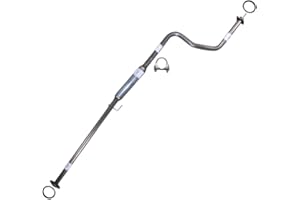 Northeastern Exhaust | Stainless Steel Exhaust Resonator Pipe Compatible for 1996-2000 Honda Civic 1.6L | Free Clamp and Gaskets Included | Automotive Replacement Part
