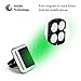 Universal Car Magnetic Air Vent Holder Mount with Improved Attachment Design and Stronger Magnetic Force for Smartphones iPhone 7 Plus and Mini Tablets(Silver & Black)