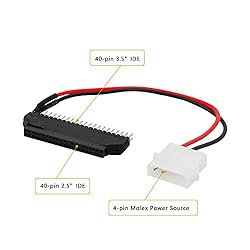 SinLoon 2.5 to 3.5 IDE Adapter, Laptop 2.5-Inch to
