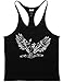 Muscle Alive Zyzz Gym Tank Tops Men Cotton Size L Black