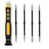 8pc Mini Phillips Mini Precision Head Compact Screwdriver Set CRV Glasses Watch Electronic Product Computer Tool Repair Kit 4 Set