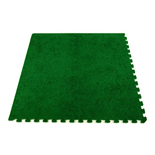 Buy IncStores Soft Turf Tiles 3ft x 3ft x 5/8in Interlocking Antiigue