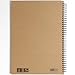 Rhino 8.3 x 11.7 Inches A4 Recycled Twin Wire Notebook, Tan (SRTWA4)