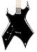 B.C. Rich Warlock Mk1 Electric Guitar, All New 2017 Model, Black