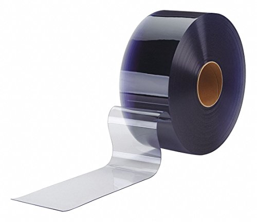 Flexible Bulk Rolls, Smooth, 6in, Clear, PVC