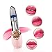 Start Official Waterproof Flower jelly Moisturizer Temperature Color Change Lipstick and Lip gloss (Blue)