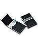 Ayliss Bussiness Card Holder Top Quality Stainless Steel Leather Magnetic Shut