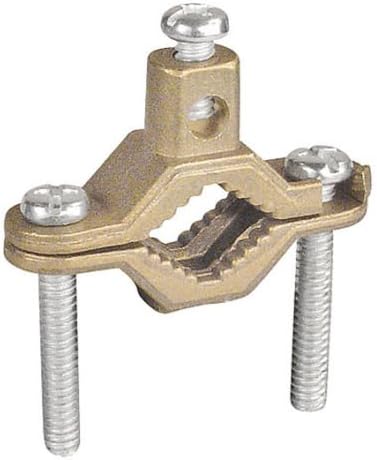 Voltada: Water Pipe Ground Clamps - Size 1/2 to 1" Copper (5 Pack)