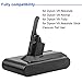 Forrat Replacement Dyson V8 Battery 3000mAh 21.6V Lithium-ion Compatible for V8 Absolute,V8 Animal,V8 Fully Cordless Handheld Vacuum Replacement Dyson Battery 1 Pack