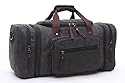 Cool Walker Oversized Canvas Travel Luggage Bag Weekend Duffel Shoulder Handbags