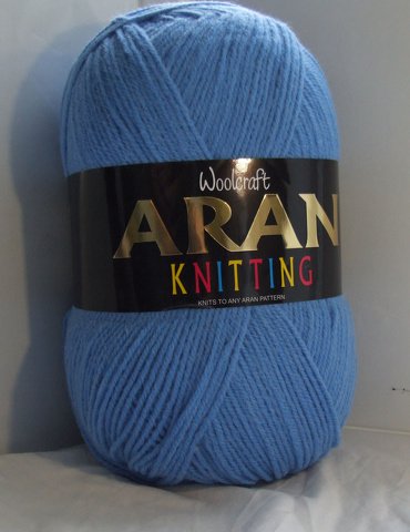 Aran with 25% Wool 400g 808 Saxe