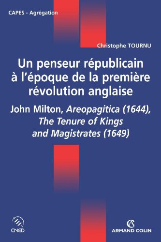 Un  penseur républicain à l'époque de la Première révolution anglaise