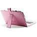 Fosmon Leather Case with Stand, USB Keyboard and Stylus for 10